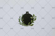 3D White Metal Bottle Leaves Wall Mural Wallpaper SF64- Jess Art Decoration
