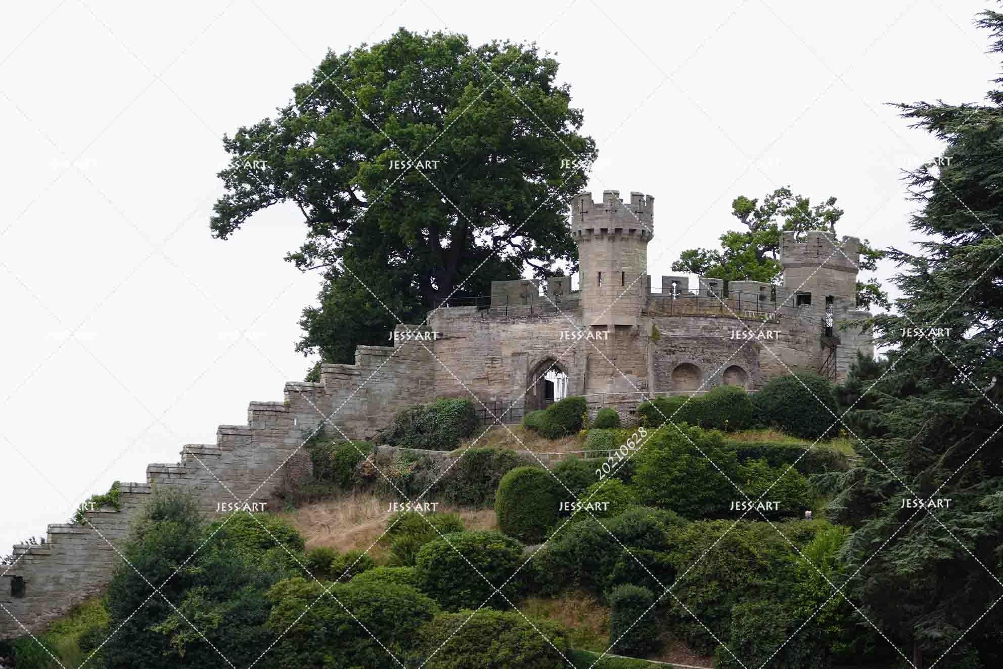 3D Great Wall Architecture Forest Wall Mural Wallpaper LQH 88- Jess Art Decoration