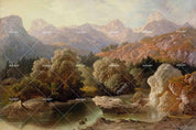 3D Landscape Oil Painting Wall Mural Wallpaper LQH 163- Jess Art Decoration