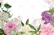 3D Watercolor Color Floral Leaf Wall Mural Wallpaper LQH 54- Jess Art Decoration