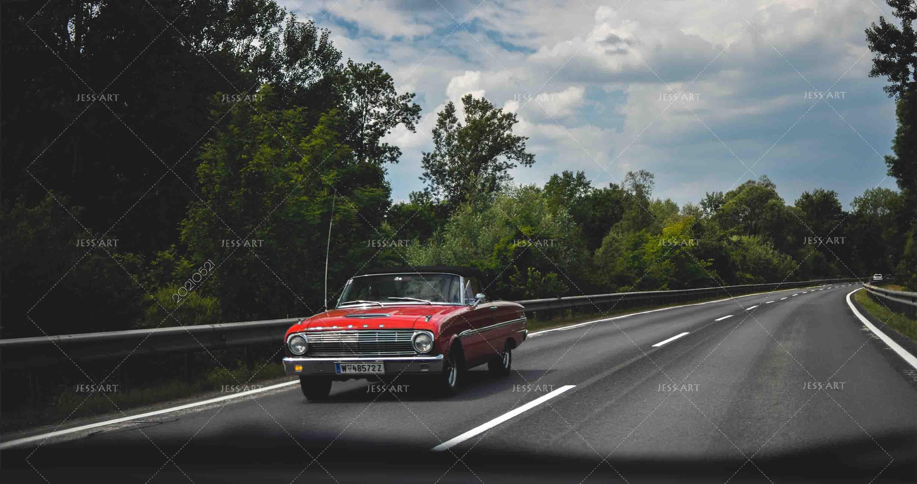 3D Forest Road Car Landscape Wall Mural Wallpaper LQH 288- Jess Art Decoration