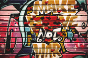 3D Abstract Colored Street Graffiti Wall Mural Wallpaper LQH 111- Jess Art Decoration