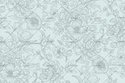 3D Hand Drawn Leaves Floral Wall Mural Wallpaper WJ 6262- Jess Art Decoration