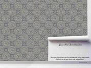 3D Hand Drawn Grey Floral Wall Mural Wallpaper LQH 85- Jess Art Decoration