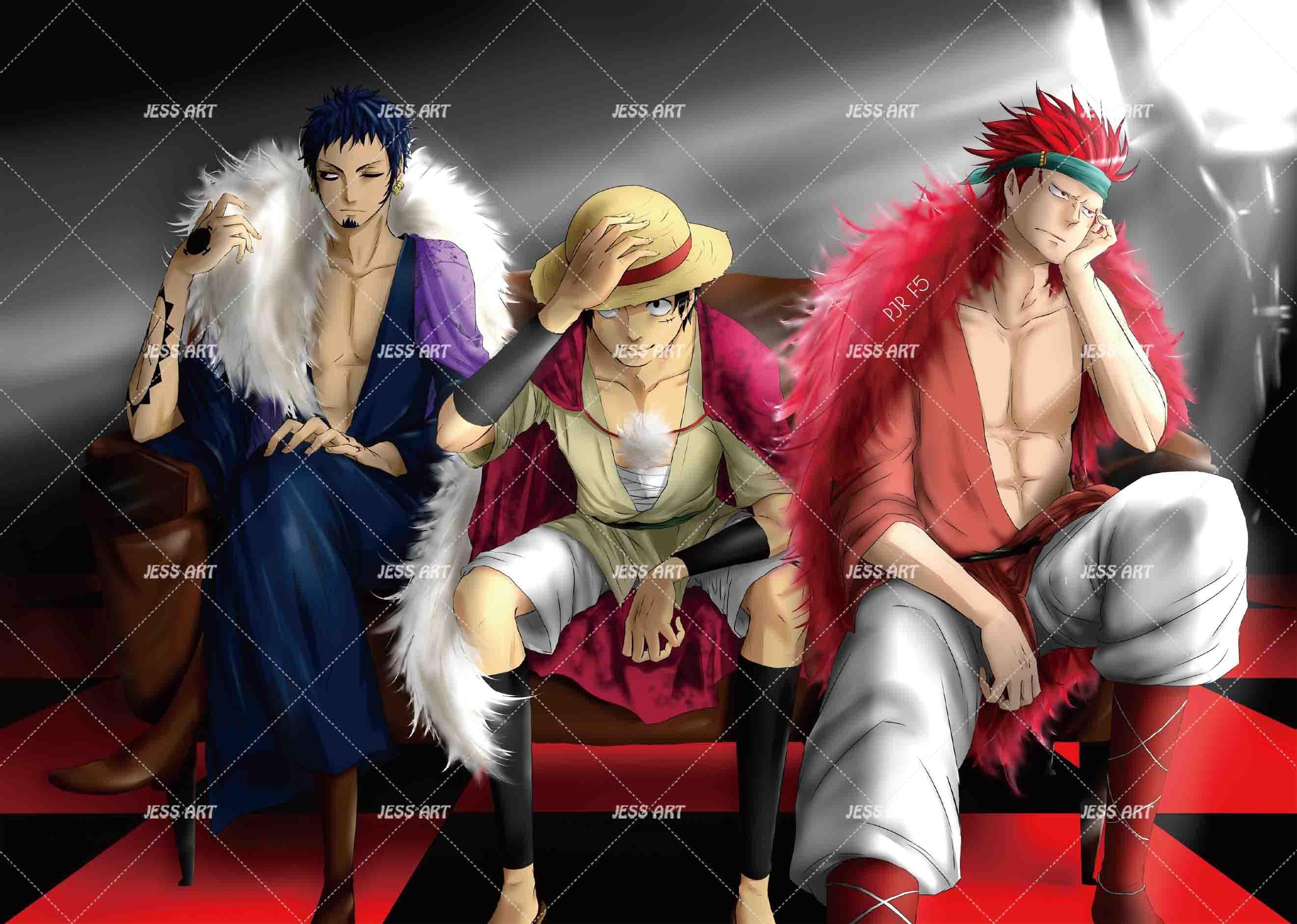 3D Anime Straw Boy anime adventure boy character mural wall mural wallpaper for teen room - view 10