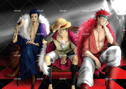 3D Anime Straw Boy anime adventure boy character mural wall mural wallpaper for teen room - view 9