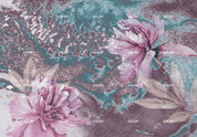 3D Watercolor Painting Pink FLower Mural Wallpaper WJ 1370- Jess Art Decoration