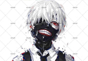 3D Masked Dark Anime Boy dark masked anime boy mural wall mural wallpaper for teen room - view 5