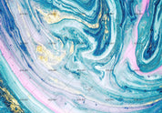3D Blue Abstract Oil Painting blue abstract oil painting wall mural wallpaper for living room - view 10