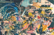 3D Abstract Graffiti Pattern Wall Mural Wallpaper WJ 2191- Jess Art Decoration
