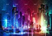3D Landscape Morden City Building Light Wall Mural Wallpaper WJ 6707- Jess Art Decoration