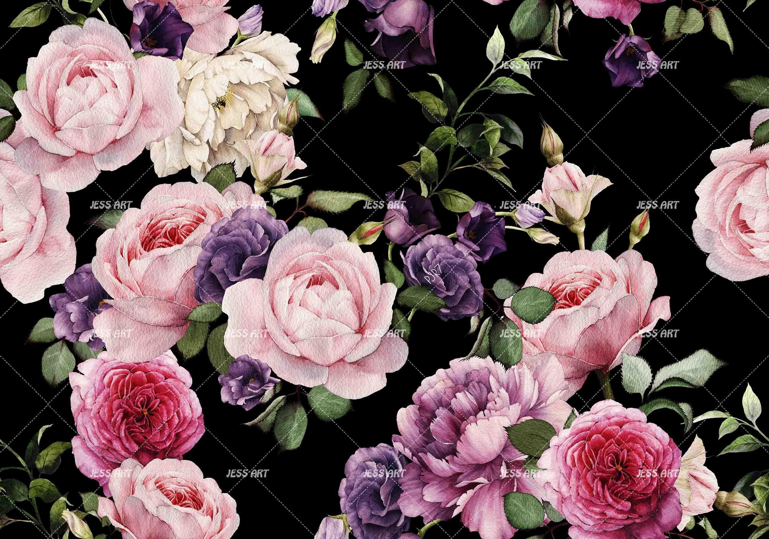 3D Landscape Nature Floral Wall Mural Wallpaper WJ 6702- Jess Art Decoration