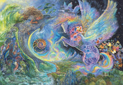 3D Winged Horse Fantasy colourful winged horse fantasy mural wall mural wallpaper for kids room - view 5