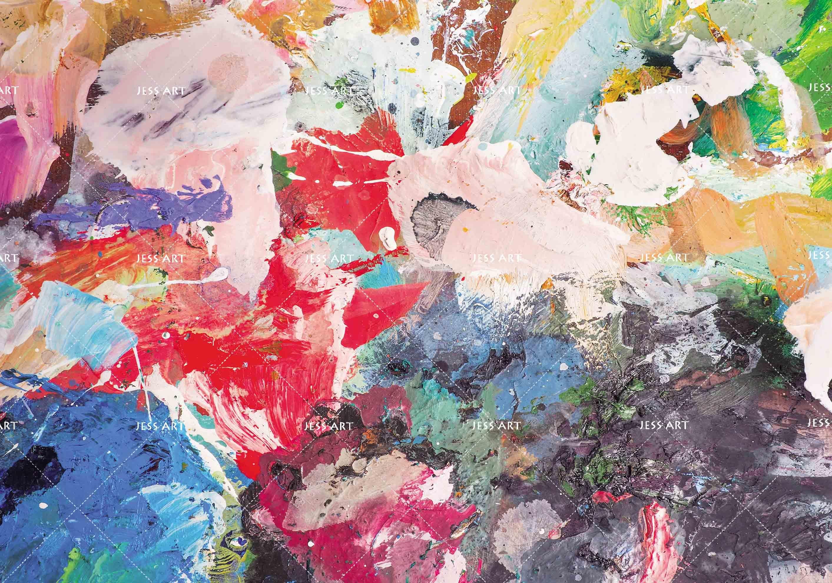 3D Graffiti Watercolor Wall Mural Wallpaper 147- Jess Art Decoration