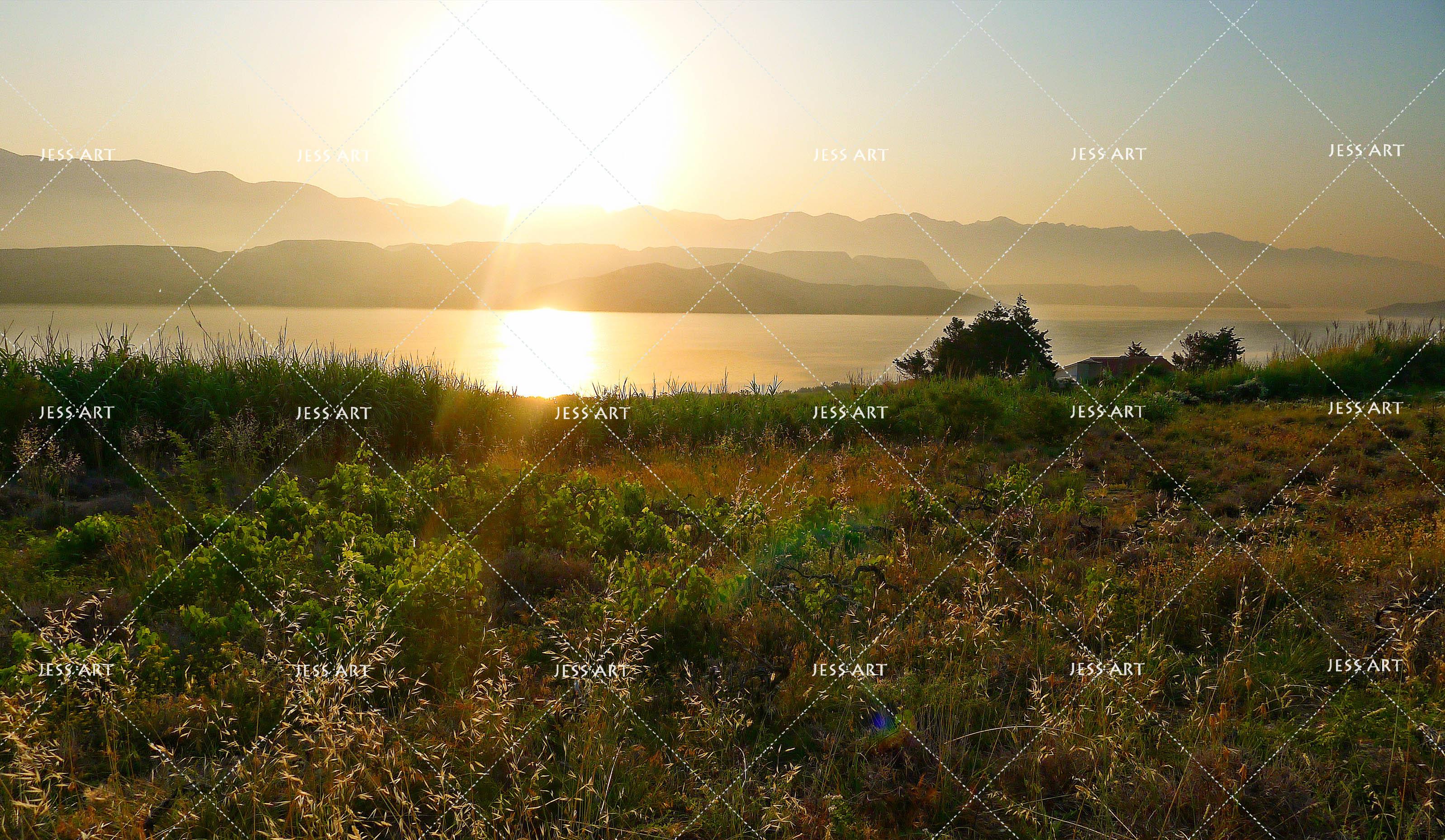 3D Dusk Mountains Rrivers Wall Mural Wallpaper 125- Jess Art Decoration