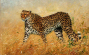 3D African Steppe Leopard Wall Mural Wallpaper 06- Jess Art Decoration
