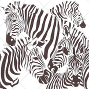 3D Hand Drawn Zebra Animal Pattern Wall Mural Wallpaper LXL 556- Jess Art Decoration
