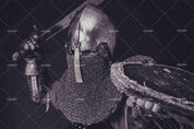 3D Warrior Armor Fight Wall Mural Wallpaper SF13- Jess Art Decoration