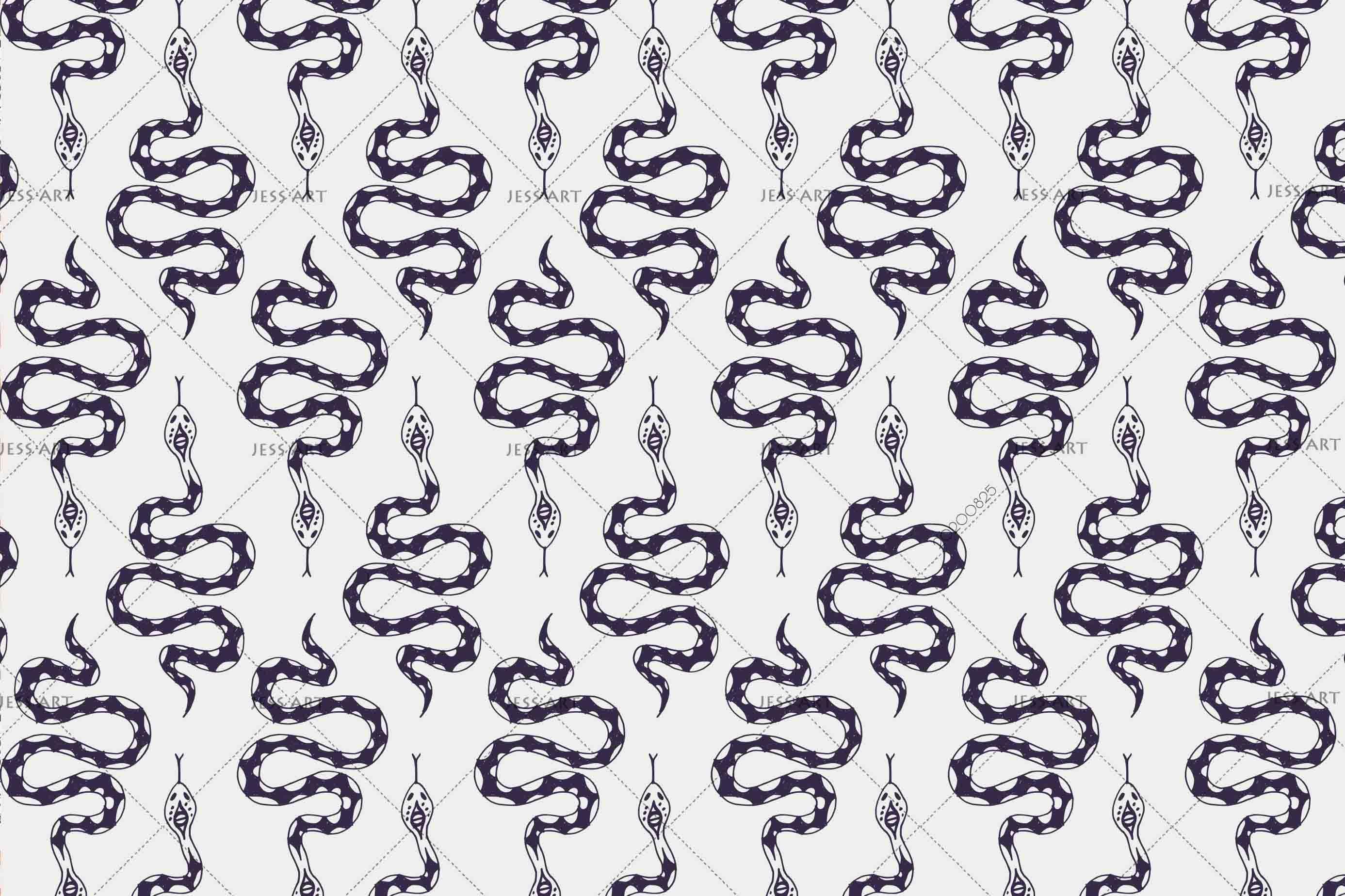 3D Hand Drawn Animal Snake Wall Mural Wallpaper LQH 38- Jess Art Decoration