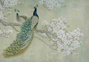 3D Peacock Blossom Branch Wall Mural Wallpaper 225- Jess Art Decoration