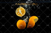 3D fresh oranges water wall mural wallpaper 27- Jess Art Decoration
