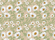 3D White Floral Wall Mural Wallpaper SF72- Jess Art Decoration