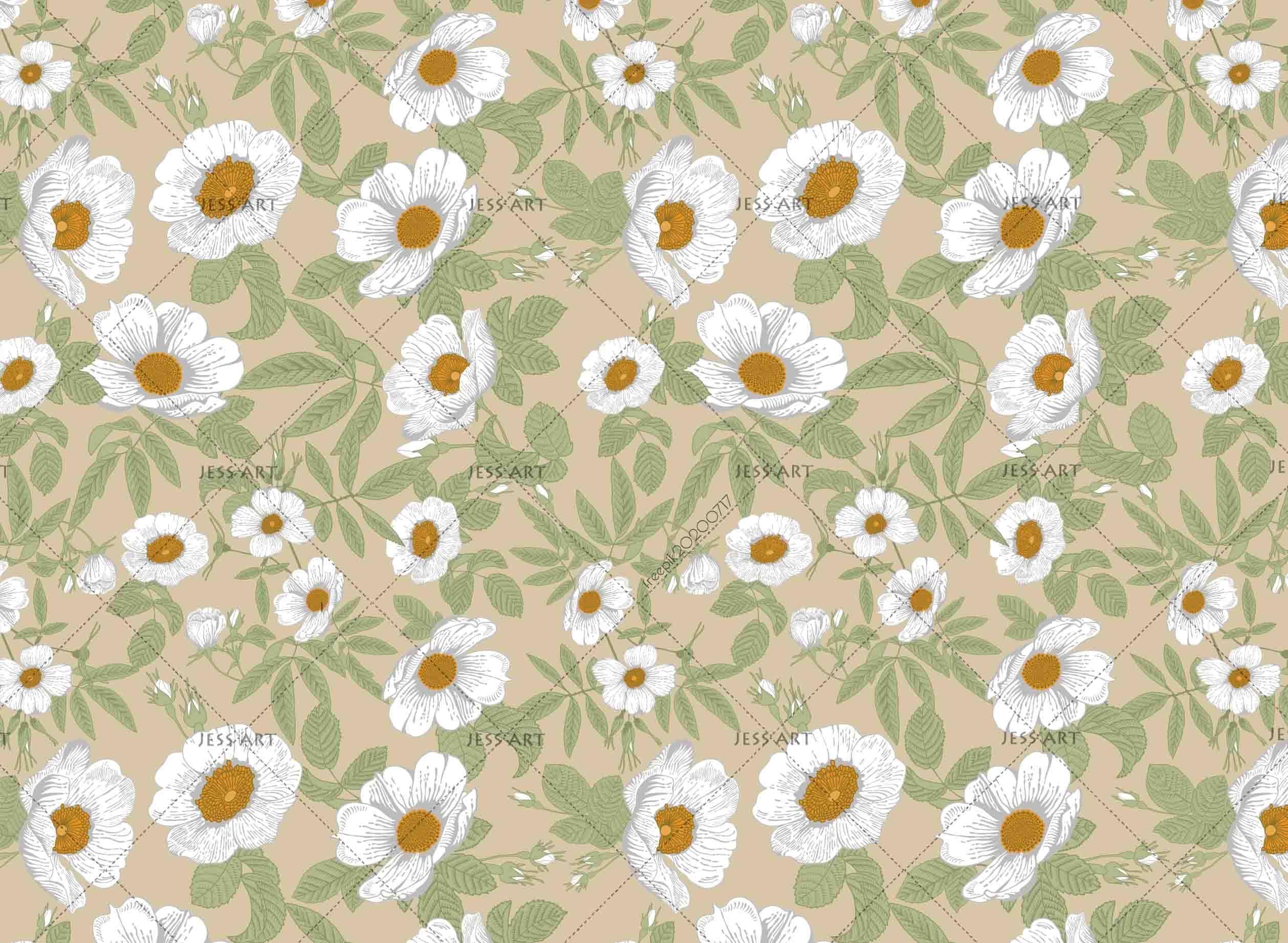 3D White Floral Wall Mural Wallpaper SF72- Jess Art Decoration