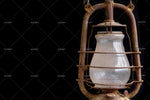 3D kerosene lamp black wall mural wallpaper 24- Jess Art Decoration