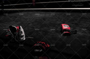 3D Boxing Gloves Wall Mural Wallpaper LXL 780- Jess Art Decoration
