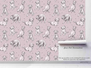 3D Cartoon Animal Dog Wall Mural Wallpaper LQH 129- Jess Art Decoration