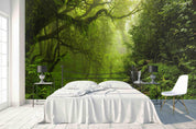 3D Green Jungle Wall Mural Wallpaper 5- Jess Art Decoration
