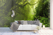 3D Green Jungle Wall Mural Wallpaper 5- Jess Art Decoration