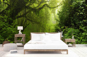 3D Green Jungle Wall Mural Wallpaper 5- Jess Art Decoration
