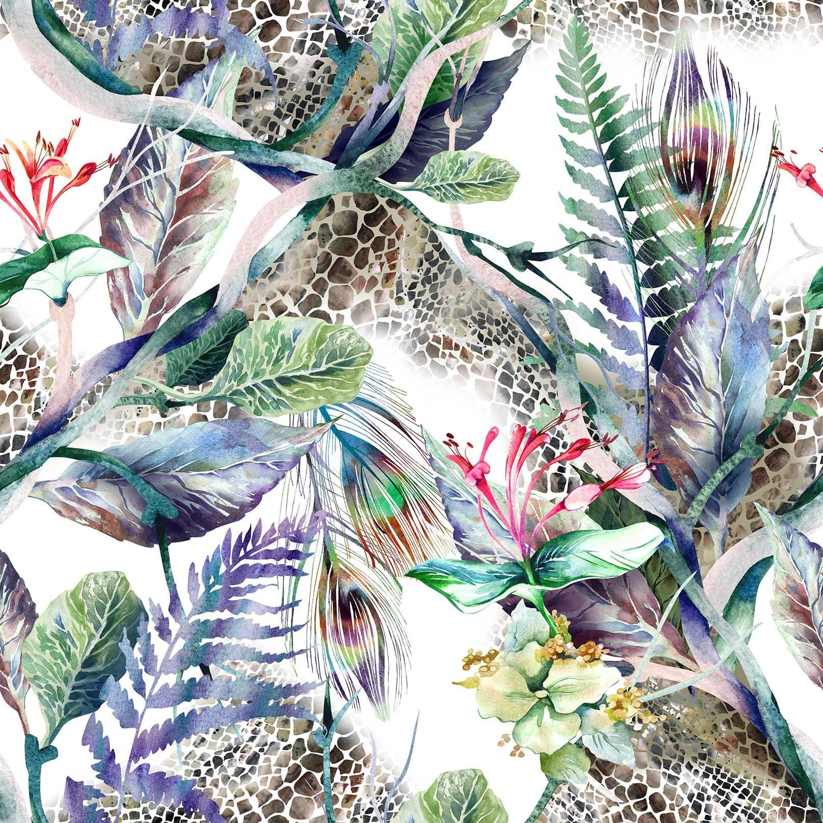 3D Flower Leaves Plants Quilt Cover Set Bedding Set Pillowcases 39- Jess Art Decoration