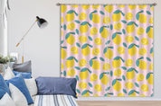 3D Yellow Lemon Curtains and Drapes LQH A817- Jess Art Decoration