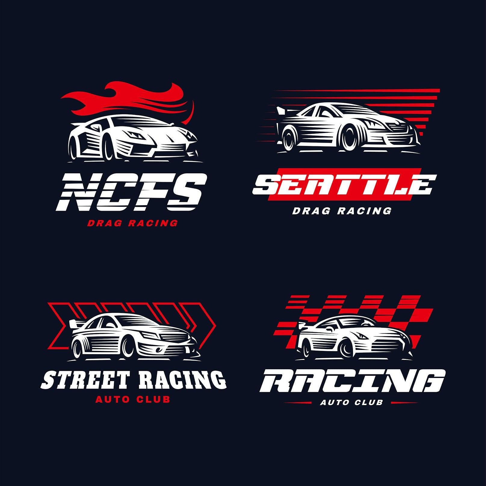 3D Black Racing Car Quilt Cover Set Bedding Set Pillowcases 52- Jess Art Decoration