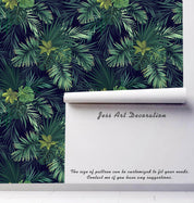 3D Green Leaves Wall Mural Wallpaper 134- Jess Art Decoration
