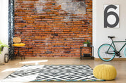 3D red brick wall 102 wall murals- Jess Art Decoration