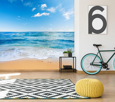 3D Wave Sky 019 Wall Murals