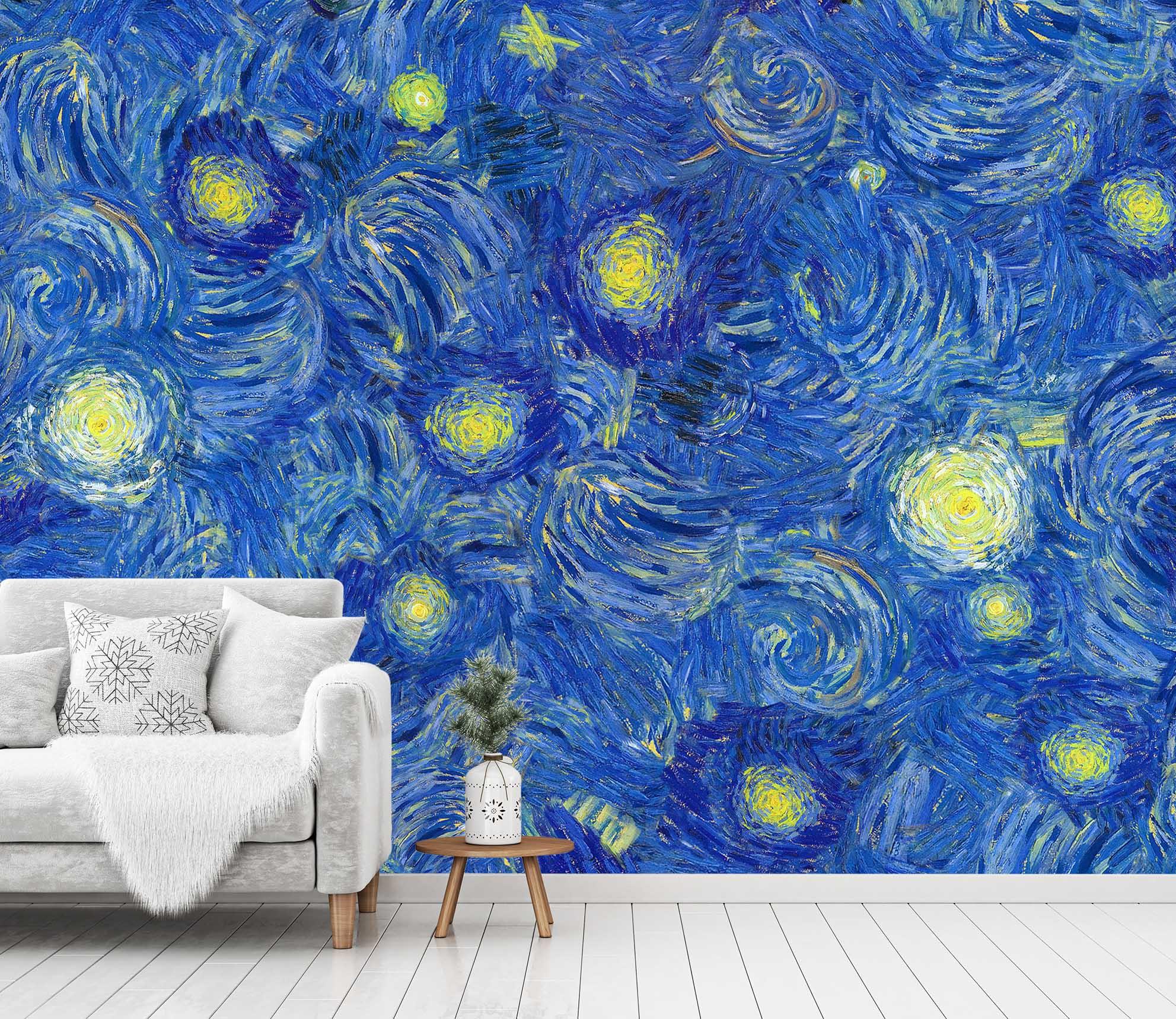 3D blue abstraction wall mural wallpaper 10- Jess Art Decoration