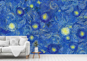3D blue abstraction wall mural wallpaper 10- Jess Art Decoration
