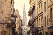3D Street View Old Town Bordeaux City France Europe Wall Mural Wallpaper WJ 6820- Jess Art Decoration