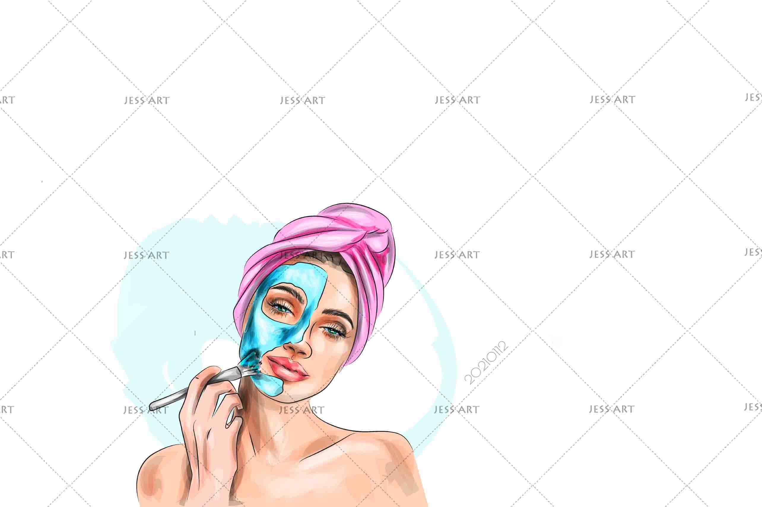 3D Hand Drawn Beauty Shop Wall Mural Wallpaper LQH 110- Jess Art Decoration