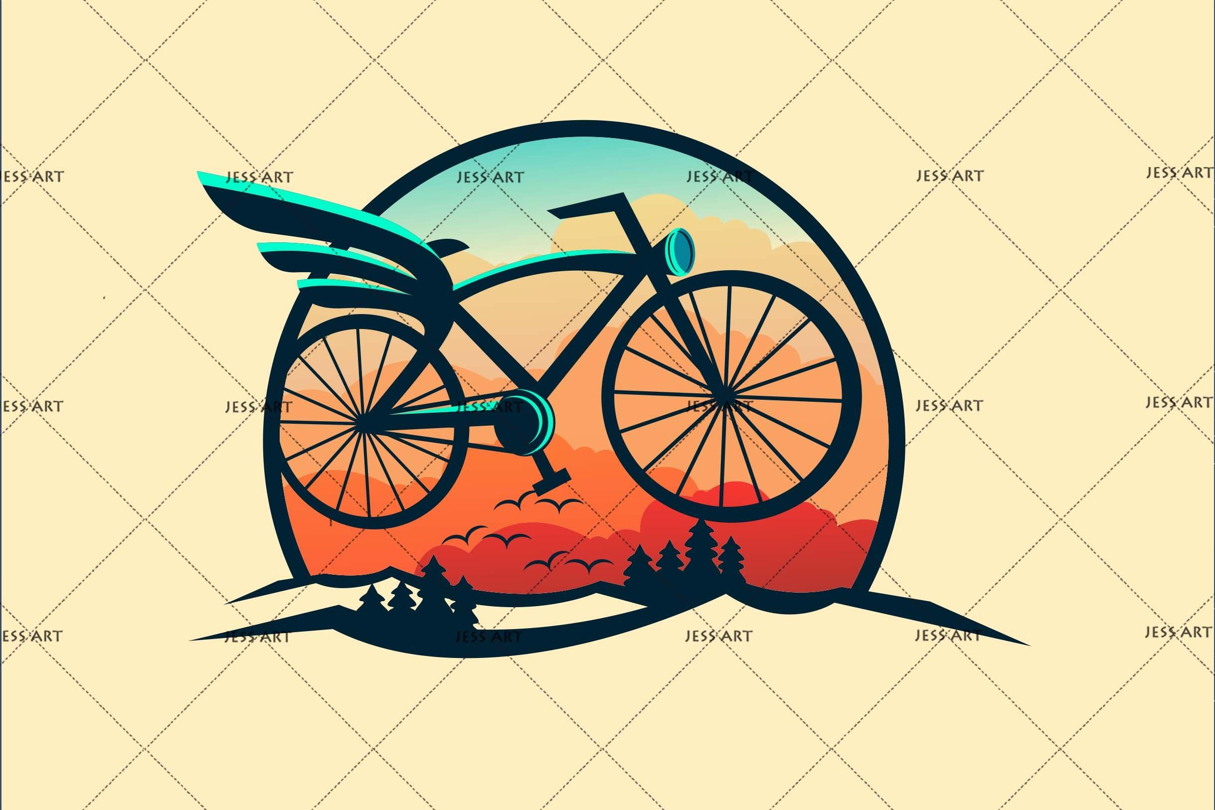 3D Vintage Retro Flying Bike Wall Mural Wallpaper SF121- Jess Art Decoration