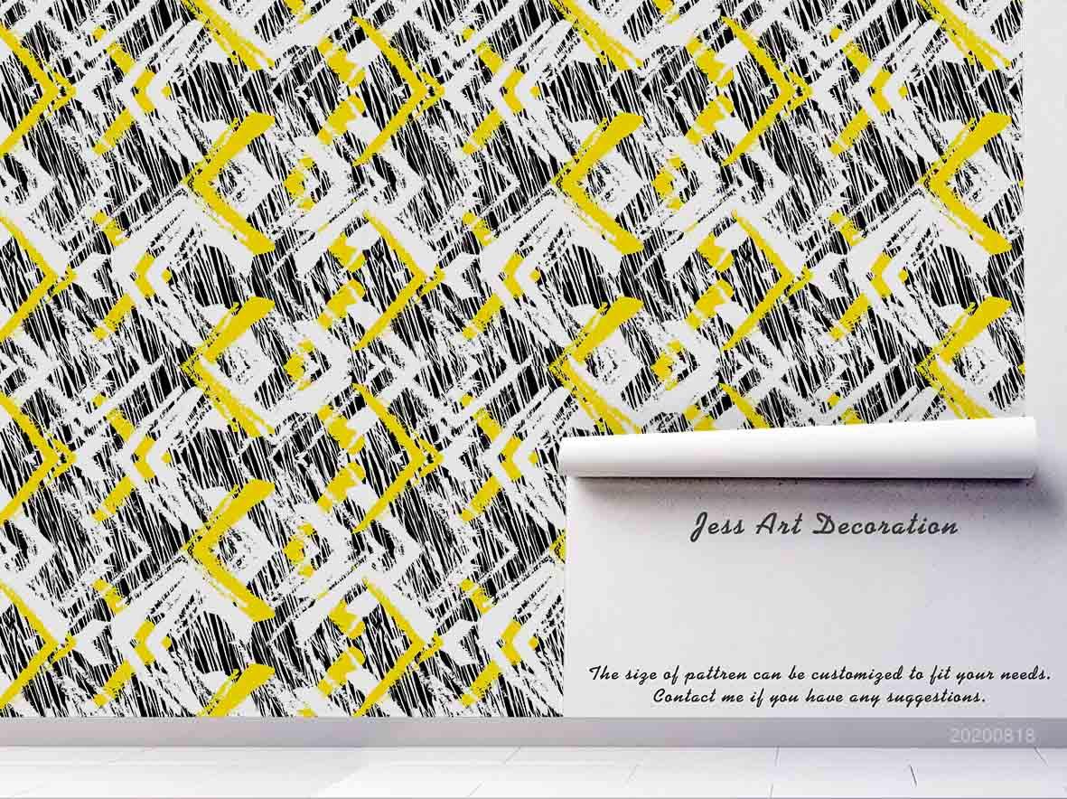 3D Vintage Abstract Pattern Wall Mural Wallpaper LXL 1163- Jess Art Decoration