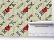 3D Vintage Letter Pattern Wall Mural Wallpaper LXL 1137- Jess Art Decoration