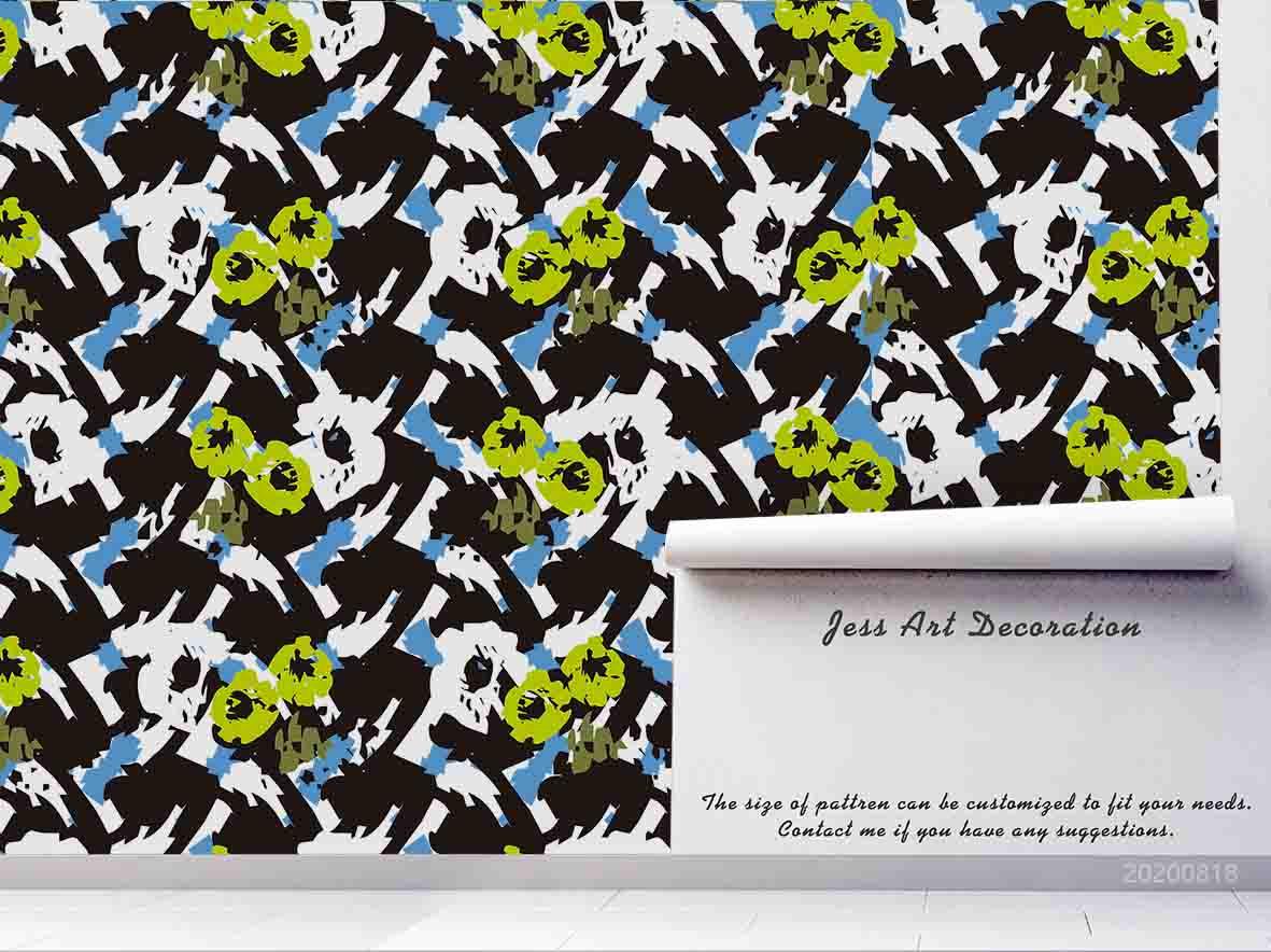 3D Vintage Abstract Pattern Wall Mural Wallpaper LXL 1181- Jess Art Decoration