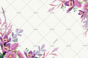 3D Vintage Watercolour Floral Leaves Pattern Wall Mural Wallpaper WJ 6291- Jess Art Decoration