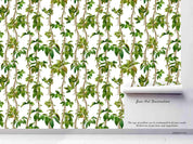 3D Watercolor Green Plant Leaf Wall Mural Wallpaper LQH 175- Jess Art Decoration