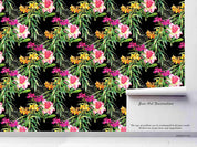 3D Watercolor Color Floral Leaf Wall Mural Wallpaper LQH 182- Jess Art Decoration